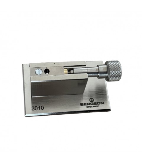 Bergeon 3010 watchmaker tool for tightening the pipes of hands & winding crowns