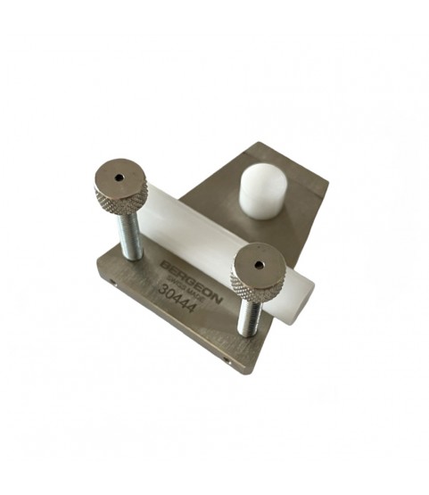 Bergeon 30444 tool for flat grinder rectifying clock pallets