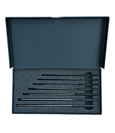 Bergeon 30543-AP set of 7 broaches smoothing for watches