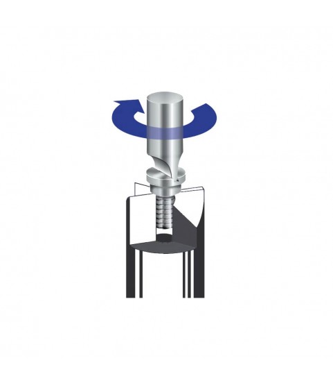 Bergeon 30615-03 End-Mills for Chronograph Screw Shoulders Cutters