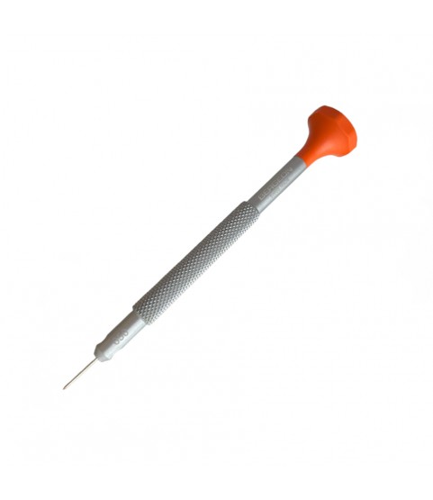 Bergeon 31081-050 non-magnetic screwdriver with anodised aluminium body 0.50mm