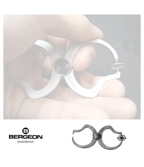 Bergeon 4000 truing calipers for regulation of the rate accuracy