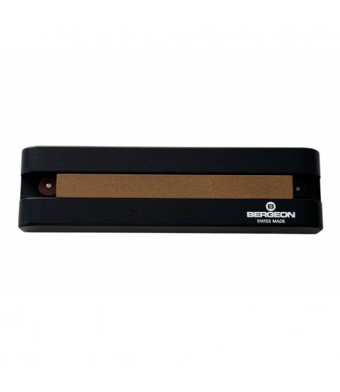 Bergeon 4712 India Grinding Stone, Rectangular with Base