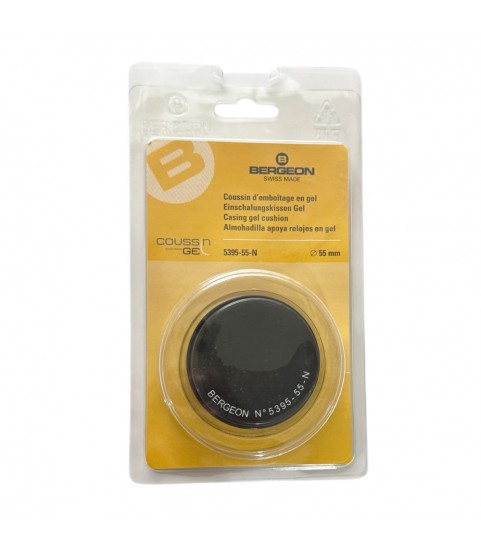 Bergeon 5395-55-N soft gel casing cushion 55 mm black