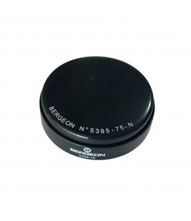 Bergeon 5395-75-N soft gel watch casing cushion 75 mm black