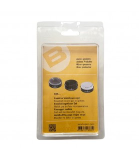 Bergeon 5395-75-N soft gel watch casing cushion 75 mm black