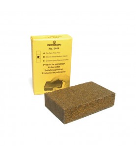 Bergeon 5444-B block of adhesive powder for polishing, unrusting, cleaning satin finish