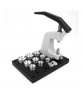 Bergeon 5500-C Watch Crystal Press with 10 Tapered Dies