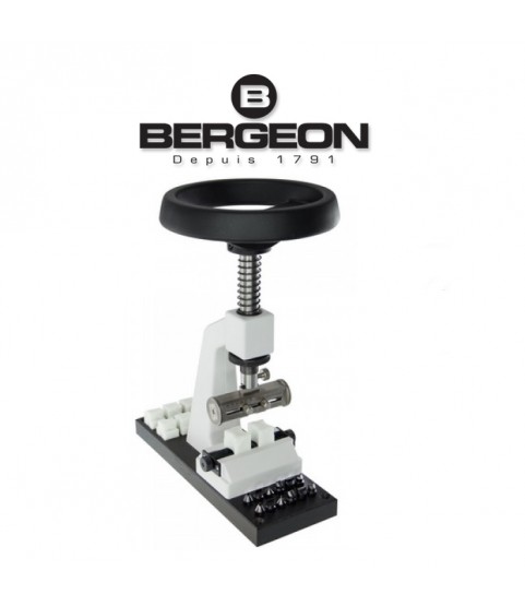 Bergeon 5700-Z device press for opening and close waterproof watch cases