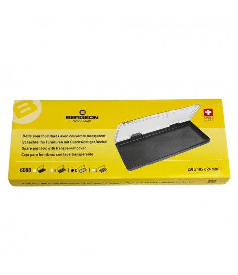 Bergeon 6088-D Spare Box with Transparent Cover
