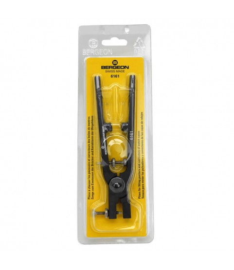Bergeon 6161 Pliers for Fitting Pushers and Correctors of Watch Cases