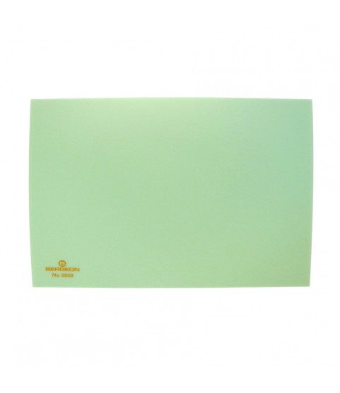 Bergeon 6808-V green mat watchmaker bench top, hard–anti-skid