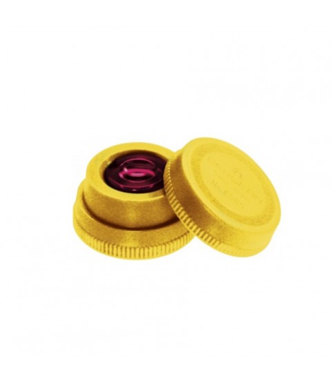 Bergeon 6885-J yellow oil cup with red inner glass
