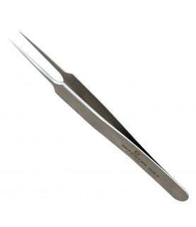 Bergeon 7026-5 precision tweezers in steel for watchmaker's and jewellers, length 110 mm