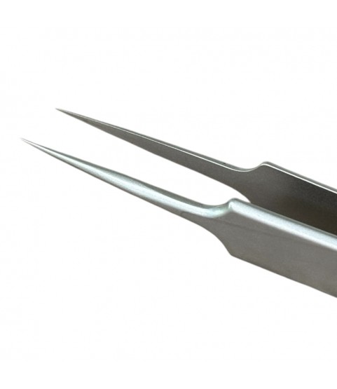 Bergeon 7026-5 precision tweezers in steel for watchmaker's and jewellers, length 110 mm