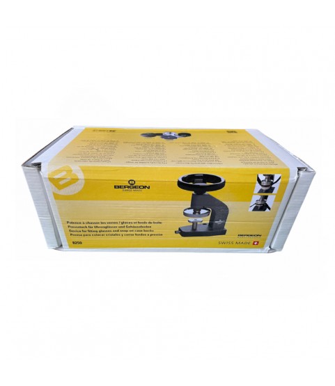 Bergeon 8250 watch case closer and crystal press fitting