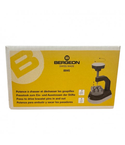 Bergeon 8845 Press to Drive Bracelet Pins in and Out Bergeon 8845 Press to Drive Bracelet Pins in and Out