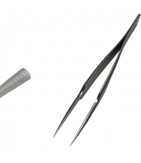 Bergeon 7028-5 Precision Tweezers, Steel, Heat and Acid Resistant, 110 mm