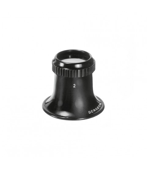 Bergeon loupe 4902-1 watchmaker, 10x, aplanatic