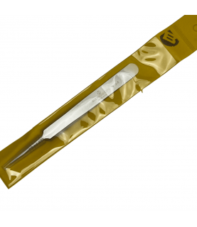 Bergeon 7028-5 Precision Tweezers, Steel, Heat and Acid Resistant, 110 mm