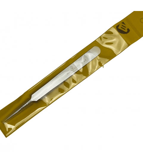 Bergeon 7028-5 Precision Tweezers, Steel, Heat and Acid Resistant, 110 mm