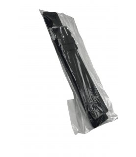 Boley Extra Long Black Silicone Watch Strap, 20 mm Boley Extra Long Black Silicone Watch Strap, 20 mm