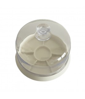 Boley dust protection hood with base for watch and clock movement parts