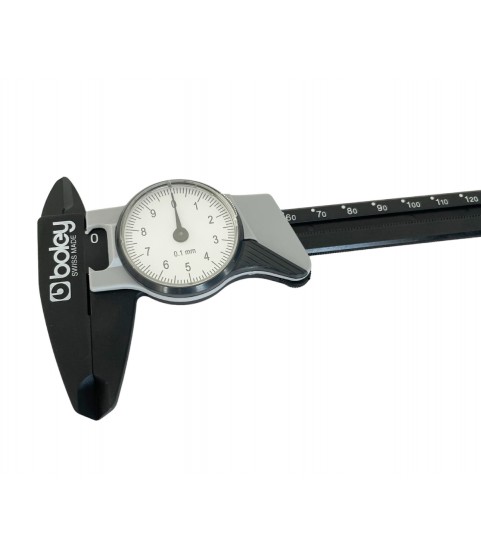 Boley precision plastic calliper gauge with analogue clock 0-150 mm Boley precision plastic calliper gauge with analogue clock 0-150 mm