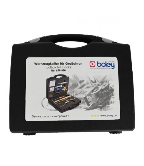 Boley service case with quality tools for clock 15 pcs