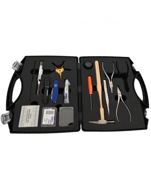 Boley service case with quality tools for clock 15 pcs