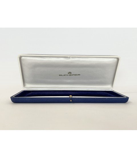 Bucherer blue men's watch box 1960s