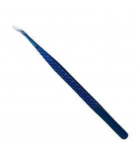 Buzzufy C14 curved long tweezer, non-magnetic for watchmakers and jewellers, 140mm