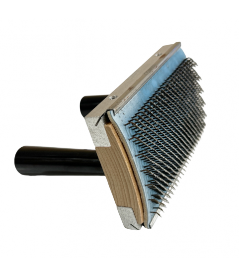 Carding hangle to equalized the polishing cloths discs, hard metal blade