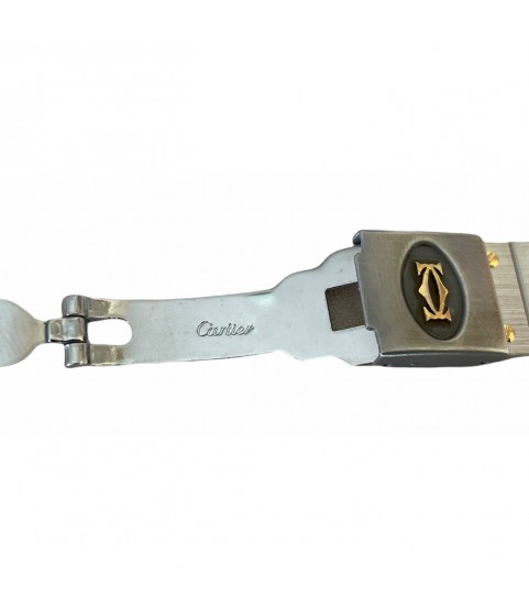 Cartier Santos watch bracelet steel and gold 18mm Cartier Santos watch bracelet steel and gold 18mm
