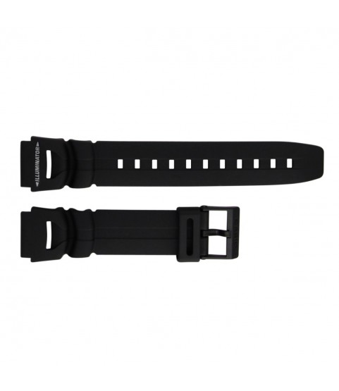Casio 10018051 plastic watch strap 18 mm WS-300-1BV, WS-300-1BVS, WS-300-7BV, WS-300-7BV (51)