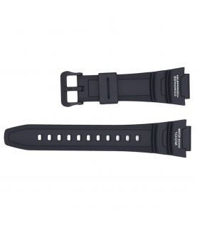 Casio 10431875 watch black plastic band strap SGW500H-1BV 17.5 mm