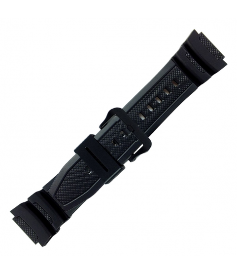Casio 10569210 black watch plastic strap 19 mm W-218H-1AV, W-218H-3AV, W-218H-5BV