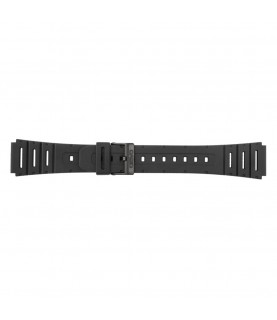 Casio 20mm black rubber strap CA-53W-1, CA-53WF-1B, CA-61W-1UZ, CA-61W-1Z 71604130