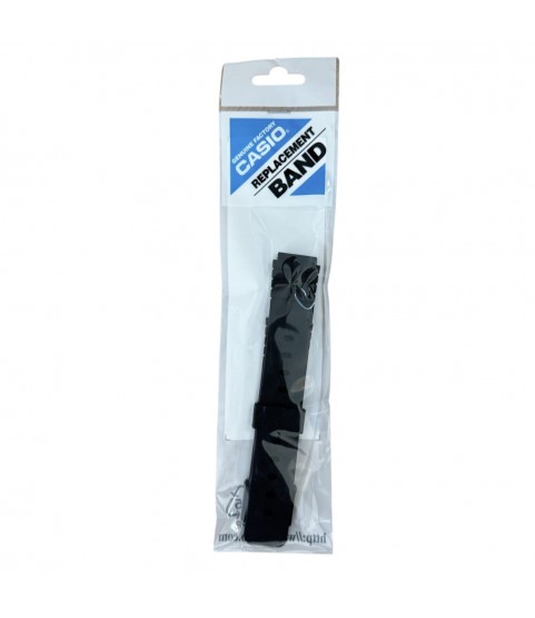 Casio black watch strap 10224223 for MW-57-7BVL, MW-57-7BVMQ, MW-57-7BVUL, 16mm Casio black watch strap 10224223 for MW-57-7BVL, MW-57-7BVMQ, MW-57-7BVUL, 16mm