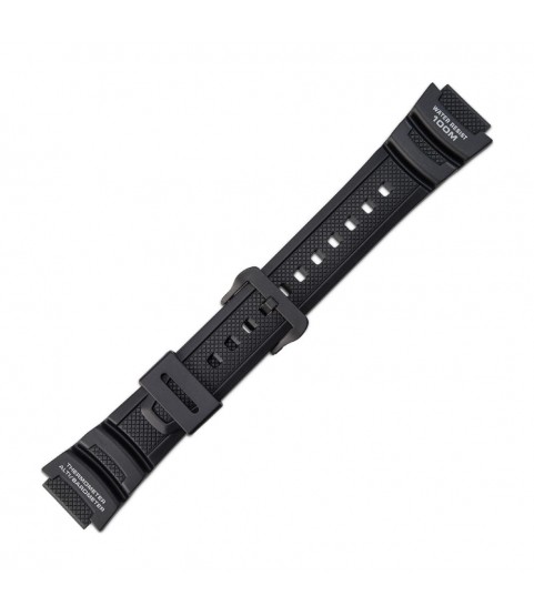 Casio plastic black watch strap 10360816 for SGW-300H, SGW-400H, 18 mm