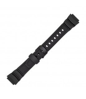 Casio plastic black watch strap 10360831 for WS-210H*, 18 mm