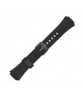 Casio plastic black watch strap 10366009 for EFA-131PB-1AV, EFA-131PB-1AVEF