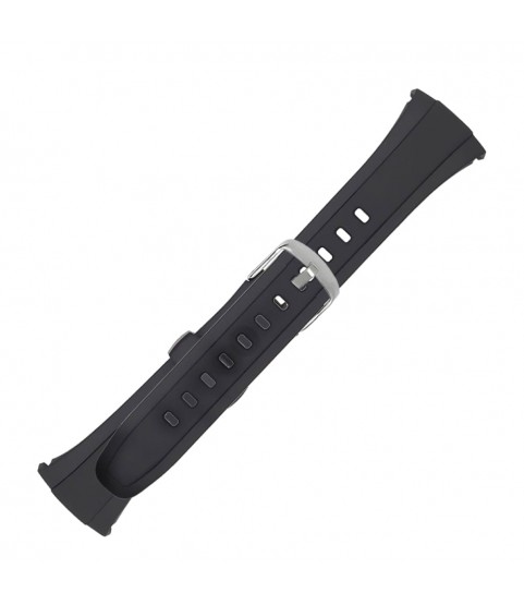 Casio plastic black watch strap 10408444 for WVA-M640, WVA-M650, WVQ-M410, 20 mm