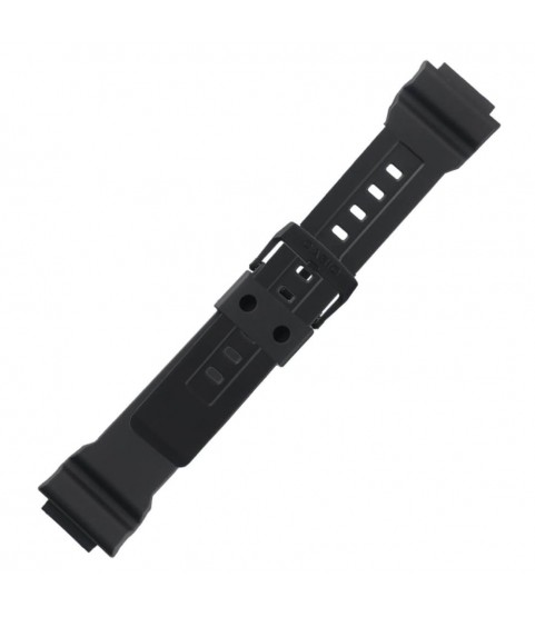 Casio plastic black watch strap 10478124 for AD-S800, AD-S800WH, 26 mm