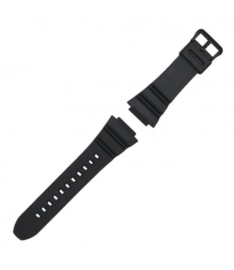 Casio plastic black watch strap 10538961 for AE-3000W-1AV,AE-3000W-9AV, CPA-100-1AV, CPA-100-9AV, 25 mm