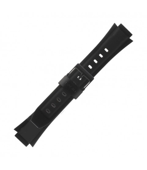 Casio plastic black watch strap 10572288 for LX-610, MW-600, 15 mm