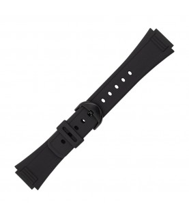 Casio plastic black watch strap 71607394 forDW-6900, DW-8700, G-6900, GW-6900, 16 mm Casio plastic black watch strap 71607394 forDW-6900, DW-8700, G-6900, GW-6900, 16 mm