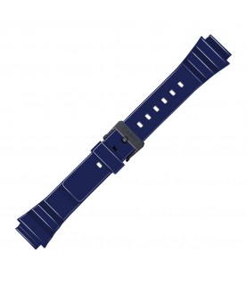 Casio plastic blue watch strap 10460282 for MRW-200H, 18 mm Casio plastic blue watch strap 10460282 for MRW-200H, 18 mm