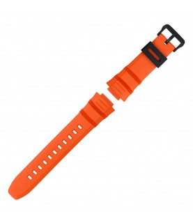 Casio plastic orange watch strap 10526077 for MCW-100H 26 mm Casio plastic orange watch strap 10526077 for MCW-100H 26 mm