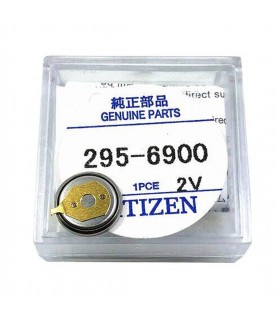 Citizen 295-69 (295-6900) capacitor battery for Eco-Drive watches Citizen 295-69 (295-6900) capacitor battery for Eco-Drive watches